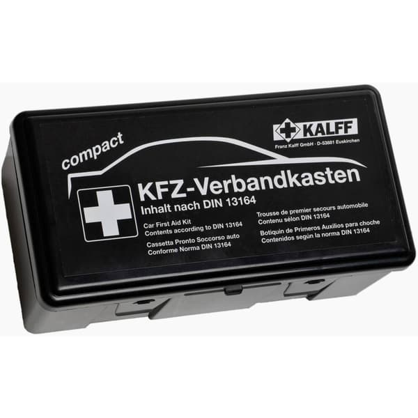 Kalff 23503 Förbandslåda Lastbil, Motorcykel, Personbil, Quad, SUV, Husbil (L x B x H) 90 x 218 x 110 mm DIN 13164 02-2