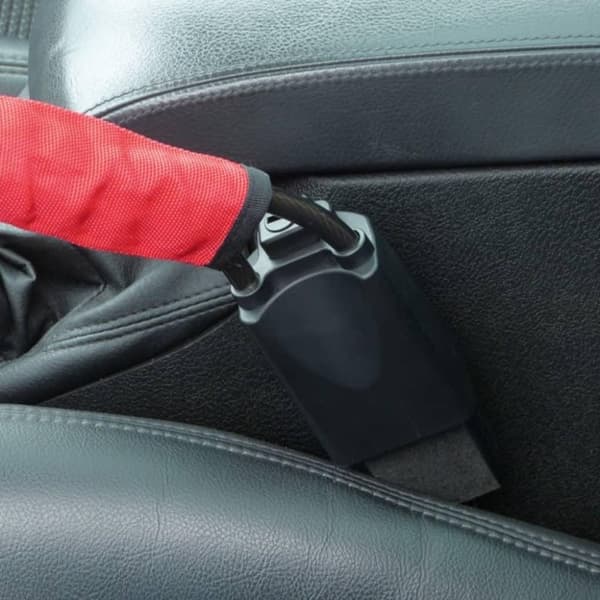 Carpoint Låsband för ratt röd
