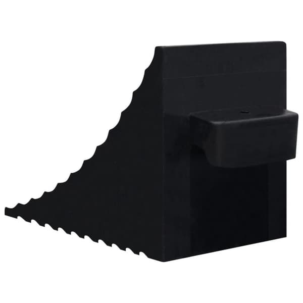vidaXL Pyöräkiilat 2 kpl 29x16x19 cm kumi
