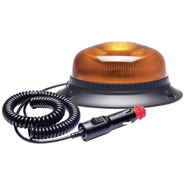 Berger & Schröter Varningsljus LED Mini RKL Magnet 20302 12 V/DC, 24 V/DC Magnetfot, Skruvmontering Orange