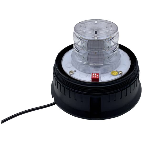 Berger & Schröter Varningsljus SM825HCAB 12 V, 24 V med bilkontakt, via bilens elsystem Magnetisk fastsättning, Skruvmo