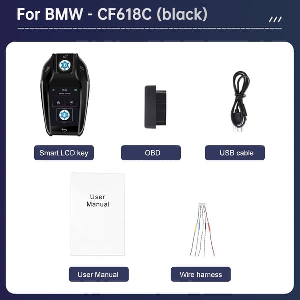 Universal LCD Smart Key, Behagelig Indgang, Tilpasset Tapet, CF920C-sølv