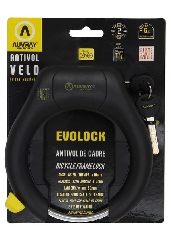 AUVRAY EVO takapyörän lukko (ART-luokka)