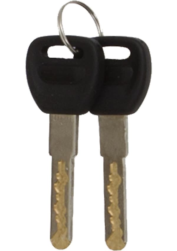 AUVRAY K-BLOC hængelås - pindiameter 13 mm, 74 mm x 112 mm