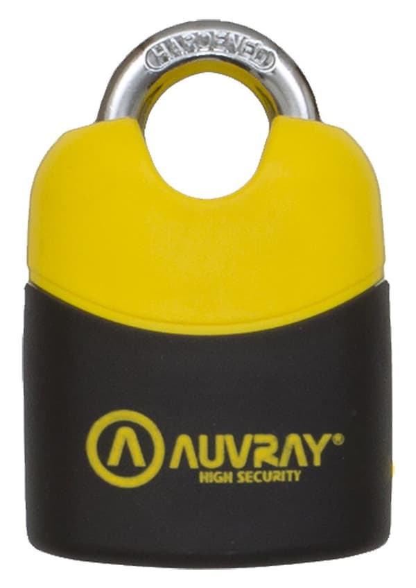 AUVRAY K-BLOC hængelås - pindiameter 13 mm, 74 mm x 112 mm