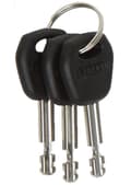 Pikkukuva 3 / 3: AUVRAY U-LOCK U-FORCE -lukko 10 - 105 x 245 mm, tapin halkaisija 18 mm (S.R.A.-luokka)