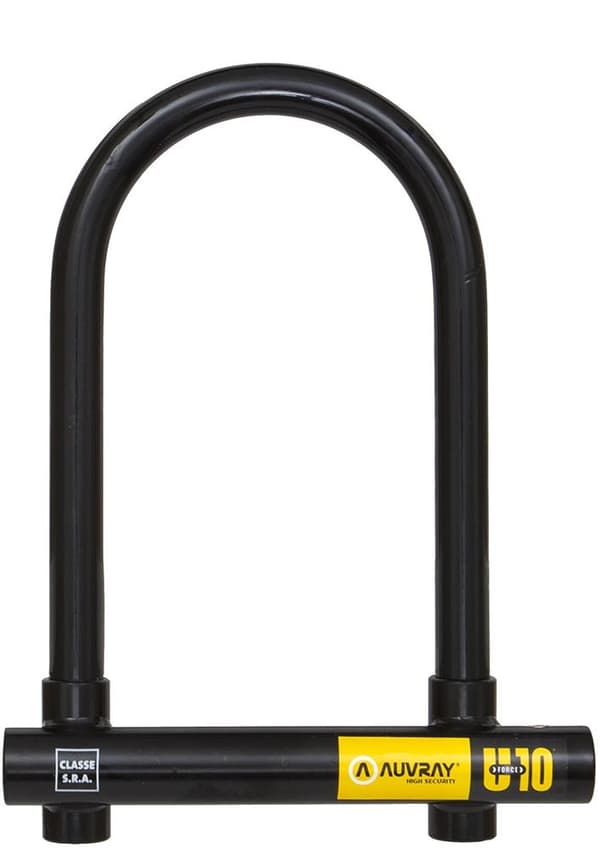 AUVRAY U-LOCK U-FORCE -lukko 10 - 120 x 217 mm, tapin halkaisija 18 mm (S.R.A.-luokka)