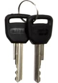 Pikkukuva 3 / 3: AUVRAY U-LOCK U-ZEN lukko (kumipääpanta) kahvalla - 108 x 235mm
