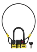 Pikkukuva 1 / 3: AUVRAY U-LOCK U-BIKE lukko 82 x 150mm, kahvalla ja johdolla 100 cm, halkaisija 8mm