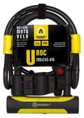 Pikkukuva 2 / 3: AUVRAY U-LOCK U-ROC lukko kaapelilla 100cm - 180x245mm, tapin halkaisija 14mm, kaapelin halkaisija 12mm