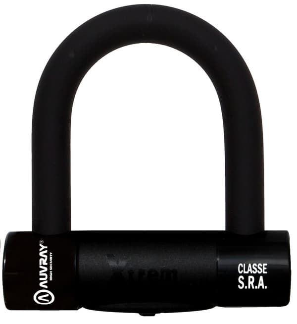 AUVRAY U-LOCK XTREM MEDIUM BLACK EDITION -lukko - 18mm tappi, 155mm x 163mm (S.R.A.-luokka)