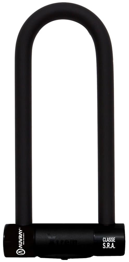 AUVRAY U-LOCK XTREM MEDIUM BLACK EDITION lås - 18 mm stift, 85 mm x 250 mm (S.R.A. klasse)