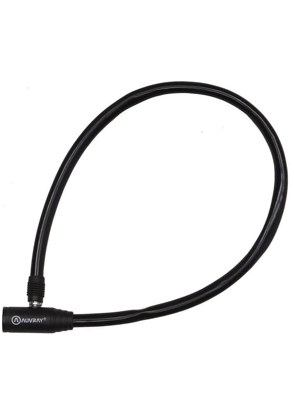 AUVRAY teräskaapeli lukolla - pituus 65cm, halkaisija 5mm