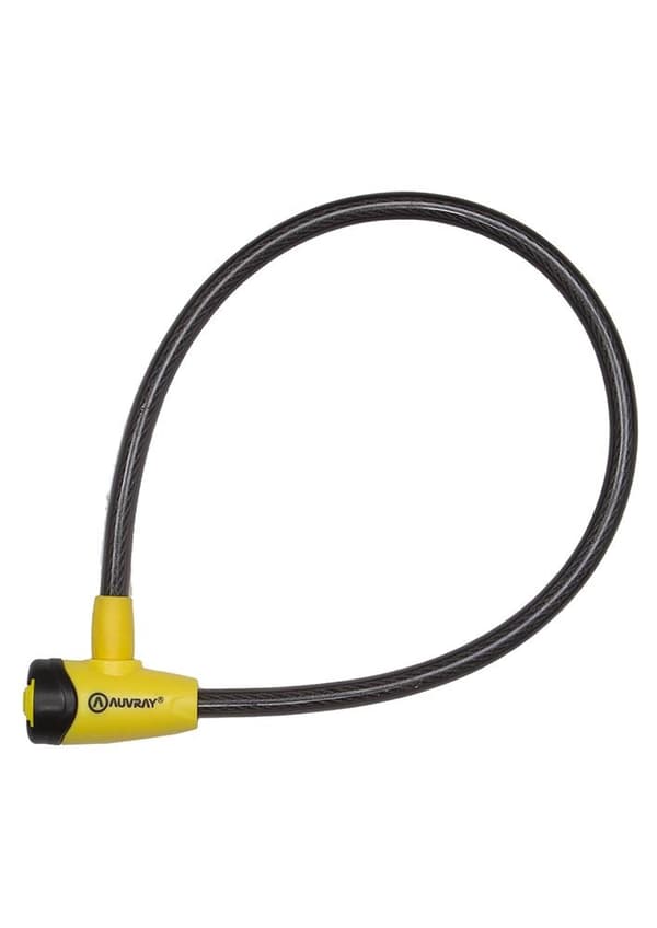 AUVRAY teräskaapeli lukolla - pituus 65cm, halkaisija 12mm