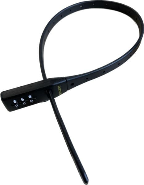 AUVRAY FLEXI LOCK säkerhet med kombinationslås, längd 50 cm