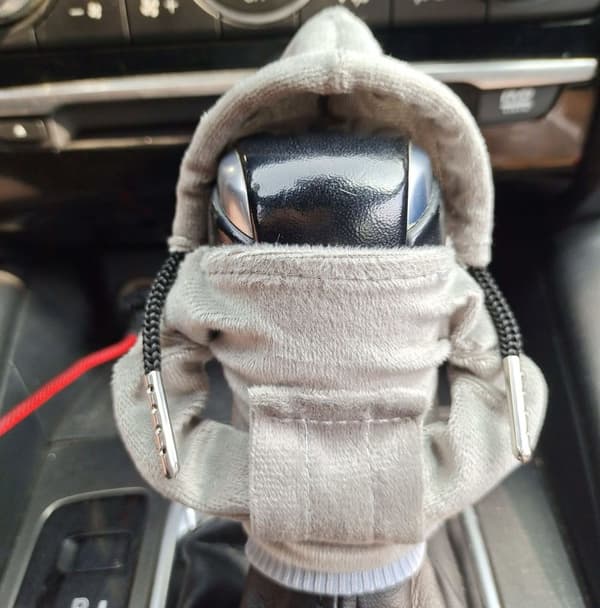 INF Sjovt bil gearskifte cover, gear knop cover, bil interiør indretning vinter