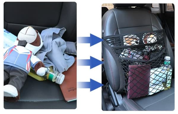 INF Praktisk Front Net Multipurpose Car Net Holder
