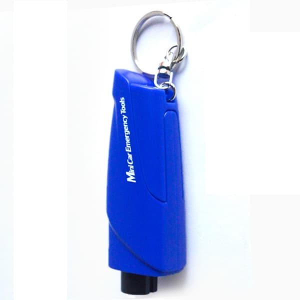 INF Bilsikkerhedshammer - glasfrit design Blå