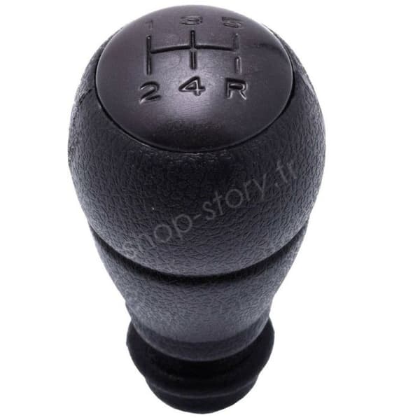 SHOP-STORY - RA2903002: Svart växelspaksknopp för CITROËN Berlingo, Saxo, Xsara &amp; PEUGEOT 106, 3008, 5008 fordon, By