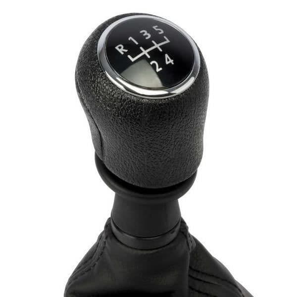 CORONA växelspak + bälg anpassningsbar för VW Transporter T5 T6 - 5/6 hastigheter - Svart