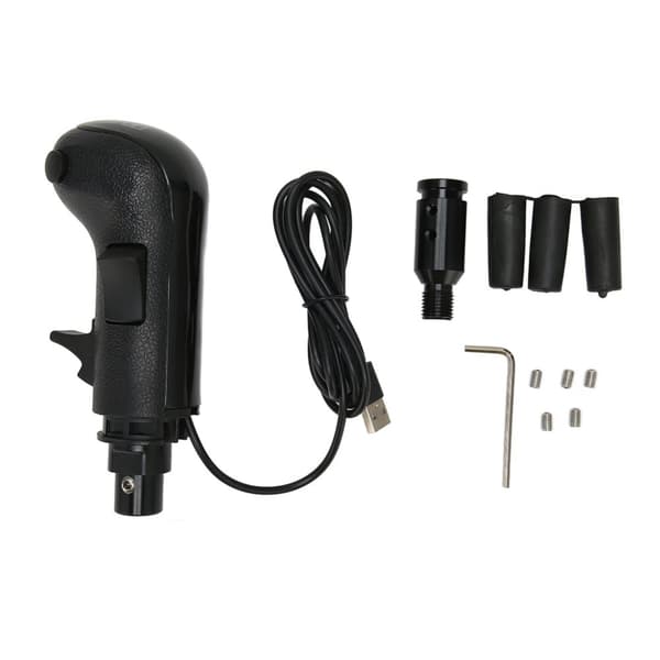 usb simulator shifter professionel pc racing shifter til logitech g25 g27 g29h g920 g923 til thrustmaster til th8a