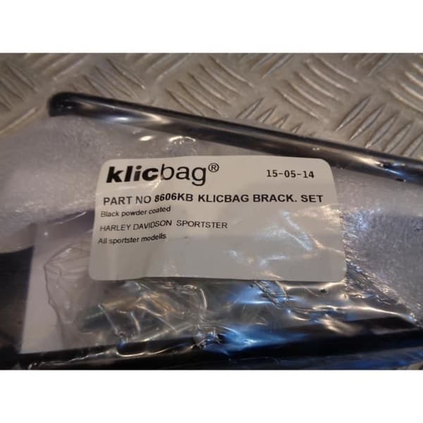 support kit montering sadelväskor klicbag motorcykel harley davidson sportster 8606KB bihr HA4038