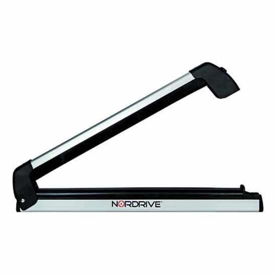 Skidställ - TOWCAR - Aluminium Nordic King 6 - Grå - 6 skidor - På bar