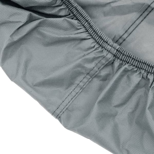 vidaXL Bilöverdrag för SUV grå M nonwoven tyg fulltäckande