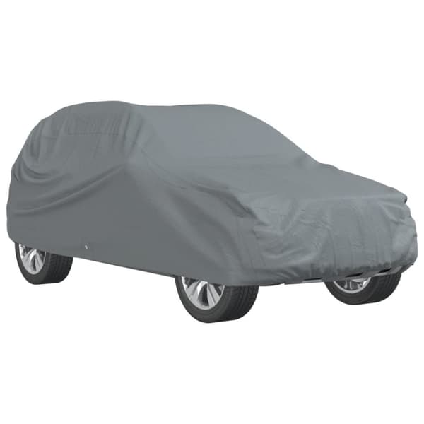 vidaXL Autopeite katumaasturille harmaa L kuitukangas
