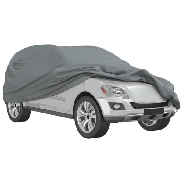 vidaXL Autopeite katumaasturille harmaa L kuitukangas