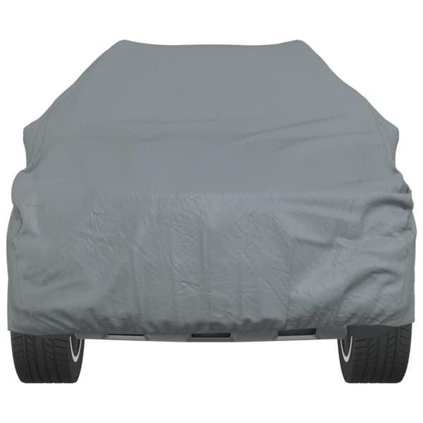 vidaXL Autopeite katumaasturille harmaa L kuitukangas
