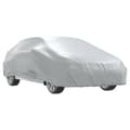 Miniatyrbilde 3 av 11: vidaXL Biltrekk for Sedan med spennestropper full sølv M
