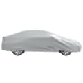 Miniatyrbilde 7 av 11: vidaXL Biltrekk for Sedan med spennestropper full sølv M
