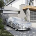 Miniatyrbilde 2 av 11: vidaXL Biltrekk for Sedan med spennestropper full sølv XXL PEVA