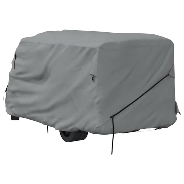vidaXL Bobiltrekk grå 570x235x275 cm ikke-vevet stoff