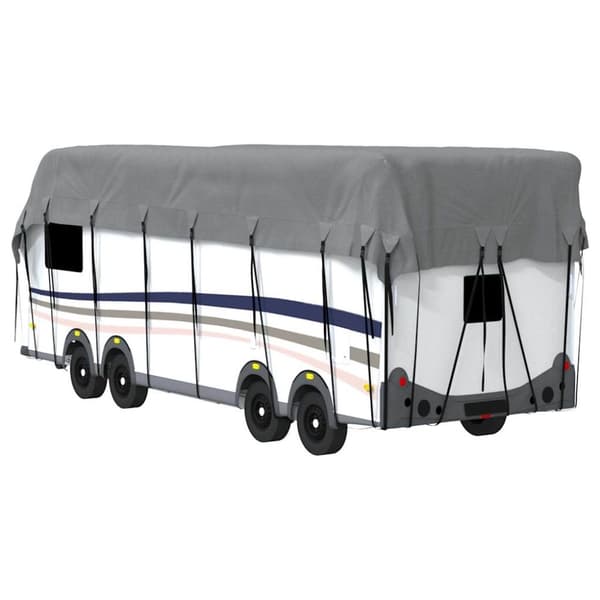 vidaXL Takskydd för husvagn grå 900x300 cm non-woven tyg