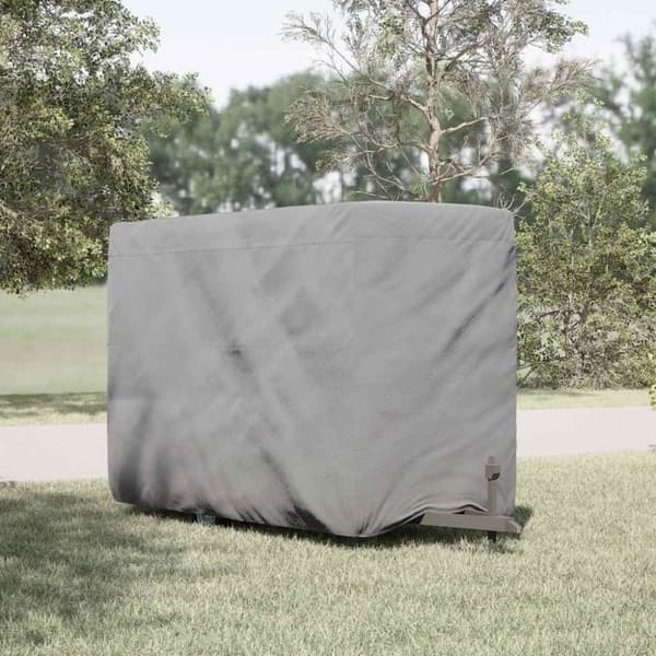 vidaXL Hestehengertrekk grå 334x148x230 cm ikke-vevet stoff