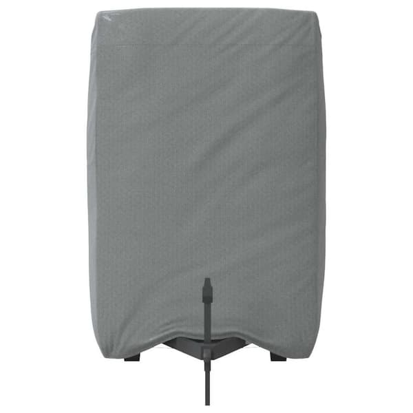 vidaXL Hestehengertrekk grå 334x148x230 cm ikke-vevet stoff