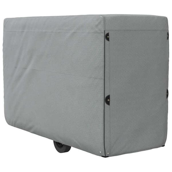 vidaXL Hestehengertrekk grå 334x148x230 cm ikke-vevet stoff