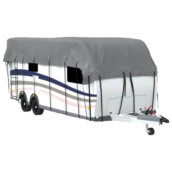 vidaXL Takskydd för husvagn grå 800x300 cm non-woven tyg