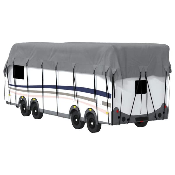 vidaXL Takskydd för husvagn grå 1000x300 cm non-woven tyg