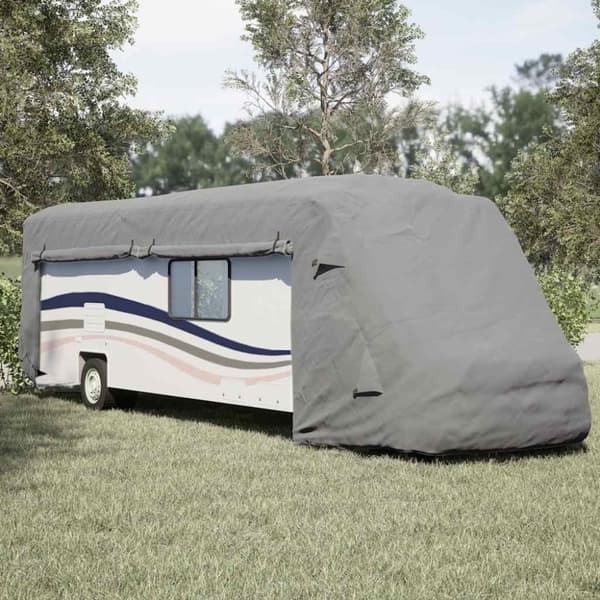 vidaXL Bobiltrekk grå 870x235x275 cm ikke-vevet stoff