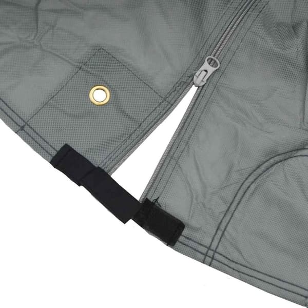 vidaXL Husbilsöverdrag grå 730x235x275 cm non-woven tyg