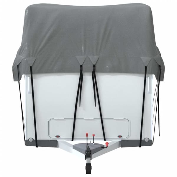 vidaXL Takskydd för husvagn grå 500x300 cm non-woven tyg
