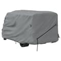 Pikkukuva 9 / 11: vidaXL asuntoauton päälliset harmaa 610x235x275 cm kuitukangas