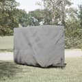 Pikkukuva 4 / 11: vidaXL hevosperävaunun päällinen harmaa 376x168x240 cm kuitukangas