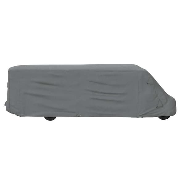 vidaXL asuntoauton päälliset harmaa 970x235x275 cm kuitukangas