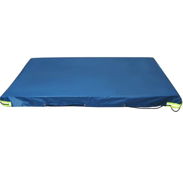 Vandtæt Trailer Cover 208x114x13cm - Vind- og støvtæt med forstærkede gummistropper