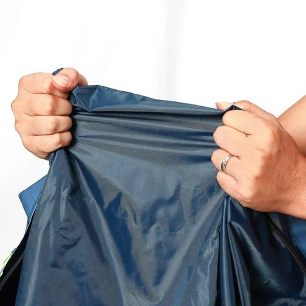 Vandtæt Trailer Cover 208x114x13cm - Vind- og støvtæt med forstærkede gummistropper