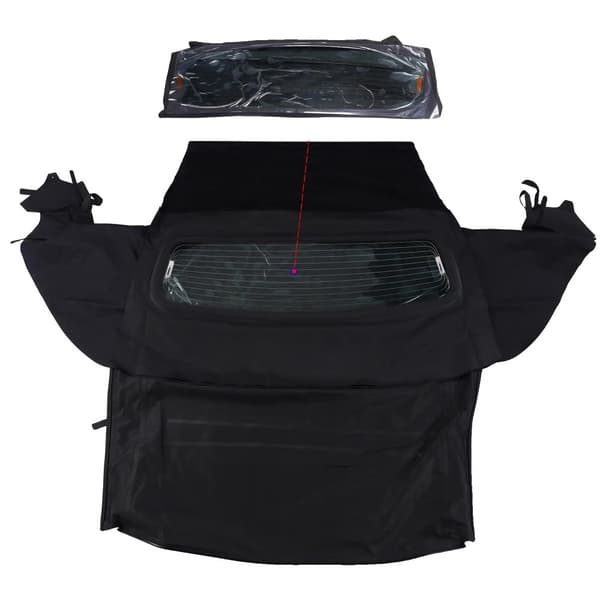 Ford Mustang Cabriolet Tag, Blødt Sejldugsmateriale, Opvarmet Glasvindue